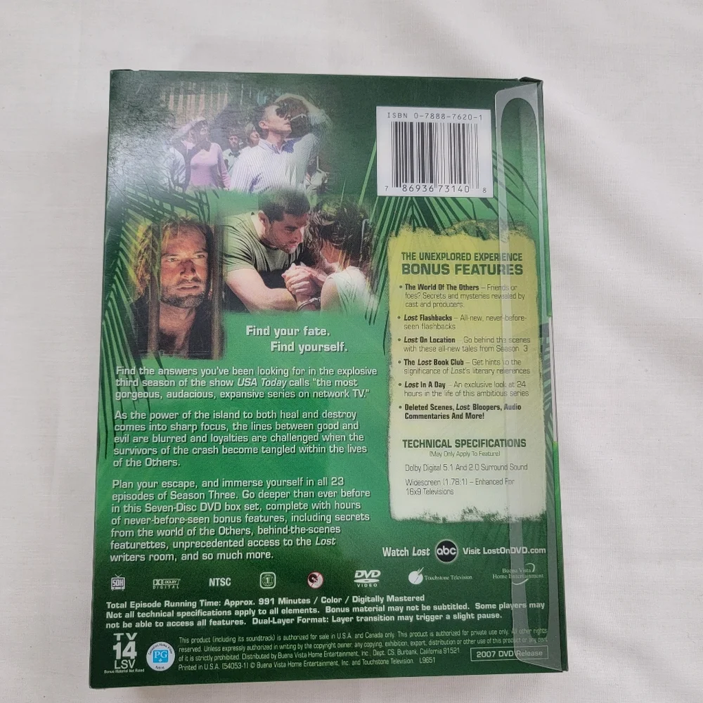 Lost Season 3 DVD Set Complete Good Condition - Picture 2 of 4